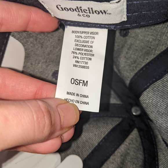 Nwt Goodfellow & co blue hat/cap - Picture 9 of 12